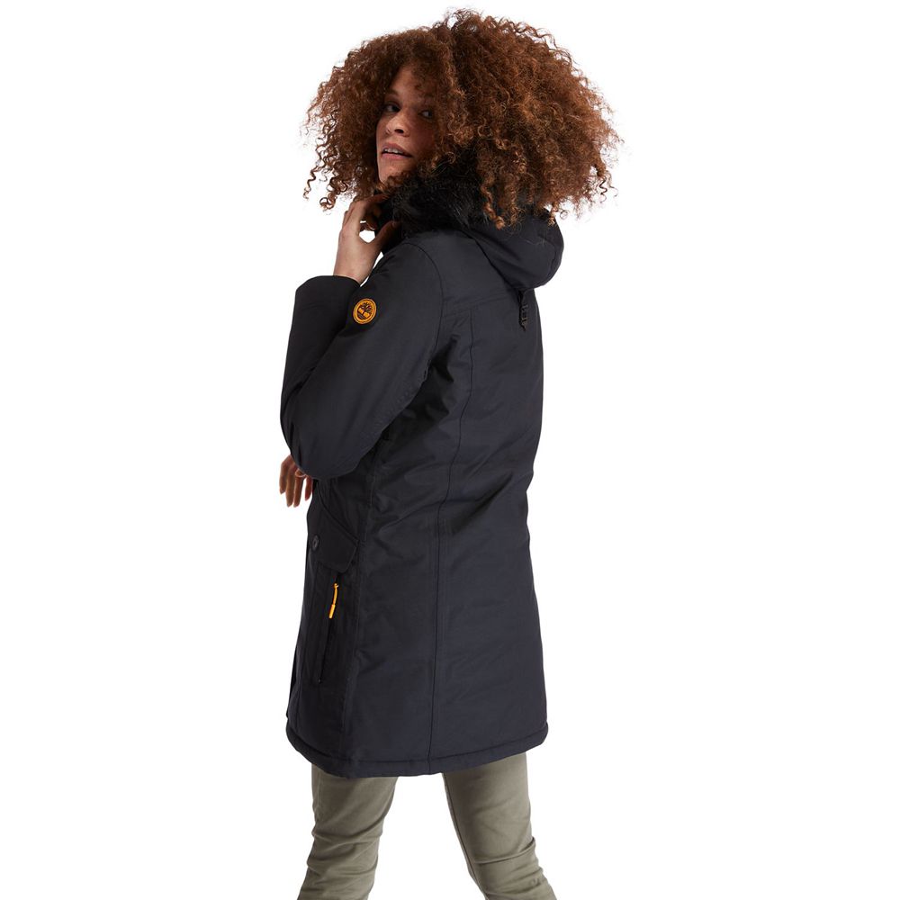 Parka Timberland Dama Negrii - Waterproof Parka - Romania - BGEHPU502